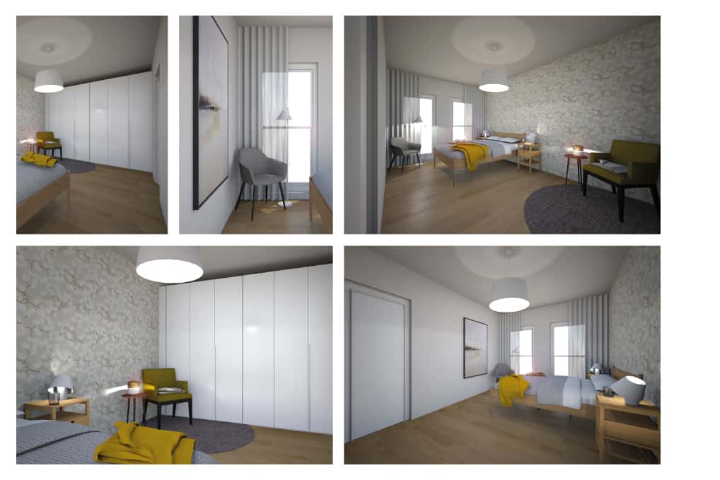 Plus - Interior Design | Unsere Planung für die Umgestaltung eines Einfamilienhauses in Dresden zusammengefasst im Moodboard inklusive Visualisierung 10