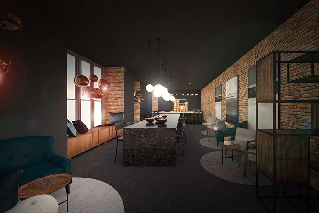 Plus - Interior Design | Wir visualisieren Ihre Räume - Neugestaltung vorab digital - Schwarze Bar