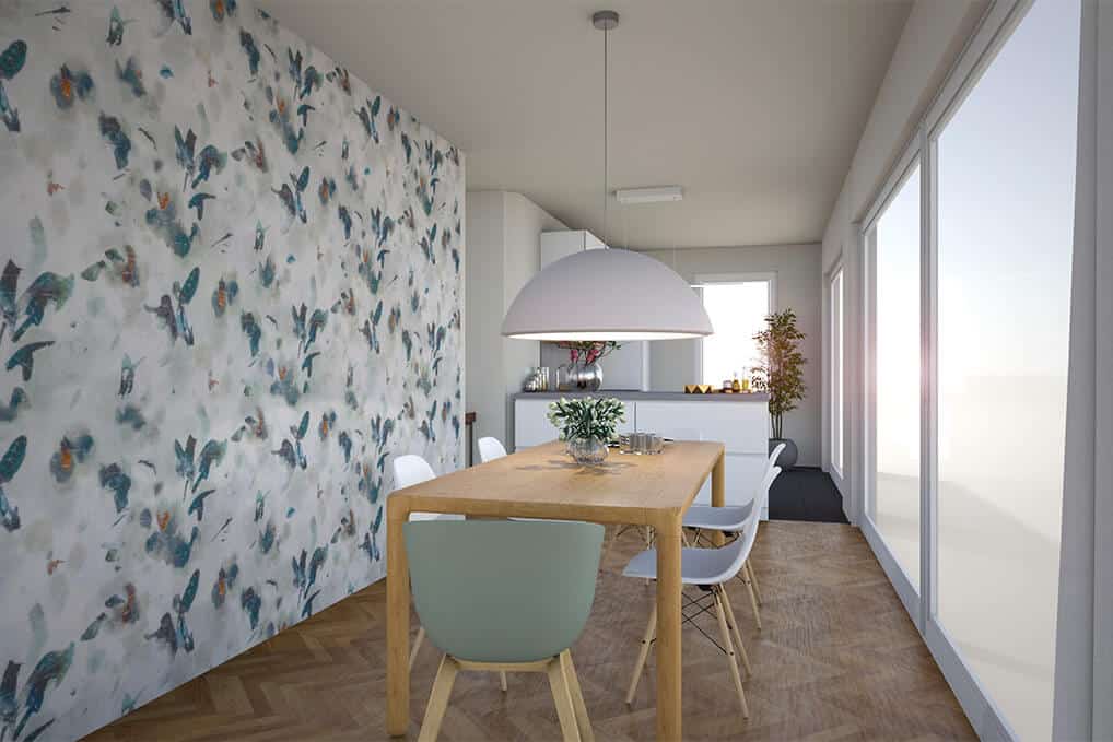 Plus - Interior Design | Wir visualisieren Ihre Räume - Neugestaltung vorab digital - Neues Appartement mit Weitblick