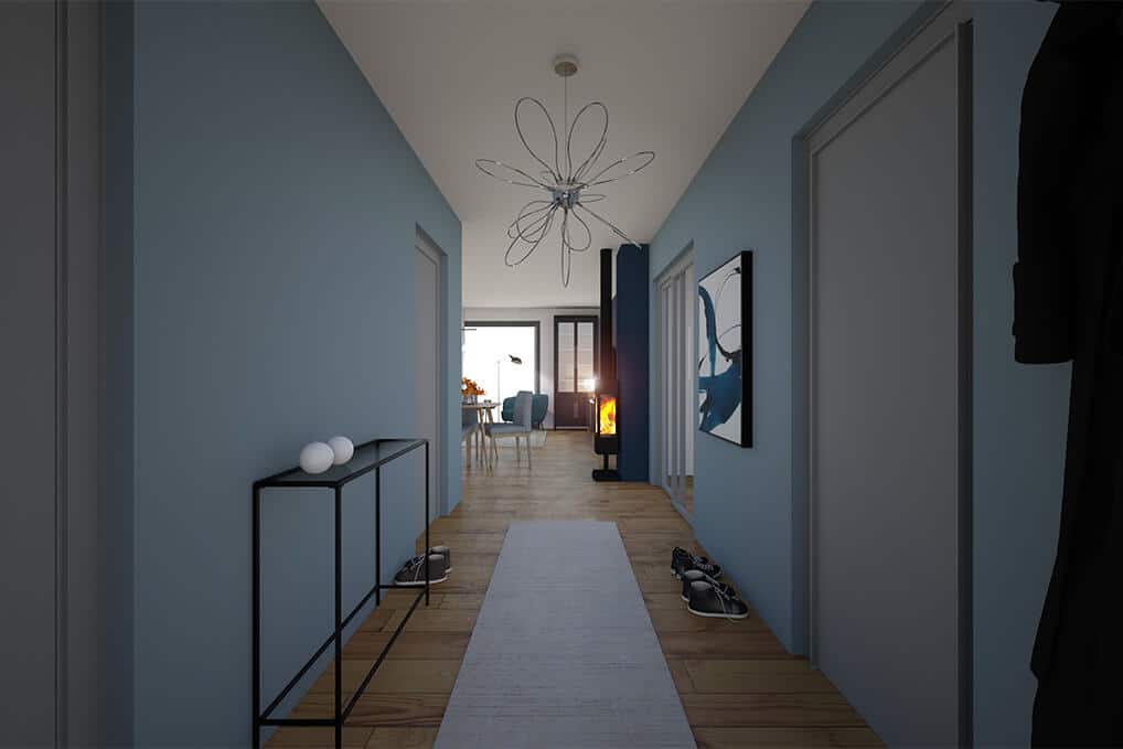 Plus - Interior Design | Wir visualisieren Ihre Räume - Neugestaltung vorab digital - Offenes strukturiertes Wohnen