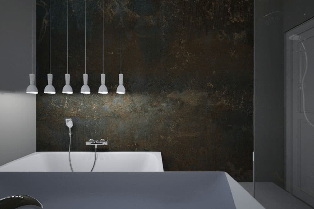 Plus - Interior Design | Wir visualisieren Ihre Räume - Neugestaltung vorab digital - Badezimmer mit Focus auf die Badewanne