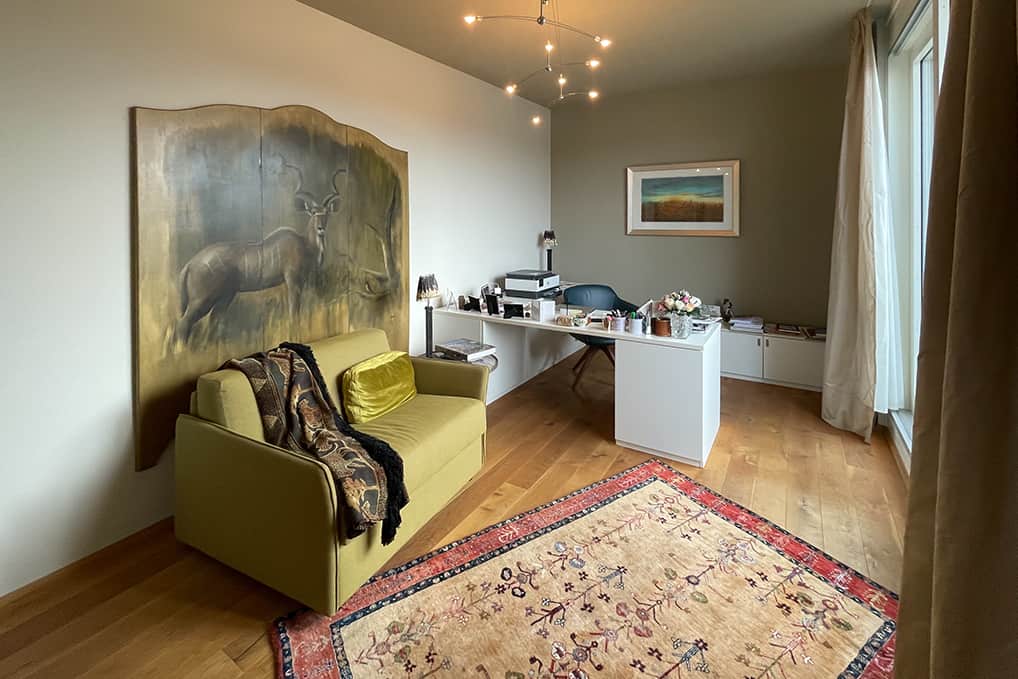 Projekte von PLUS - Interior Design | Private Wohnung in Dresden Farbkonzept zu vorhandener Einrichtung 16