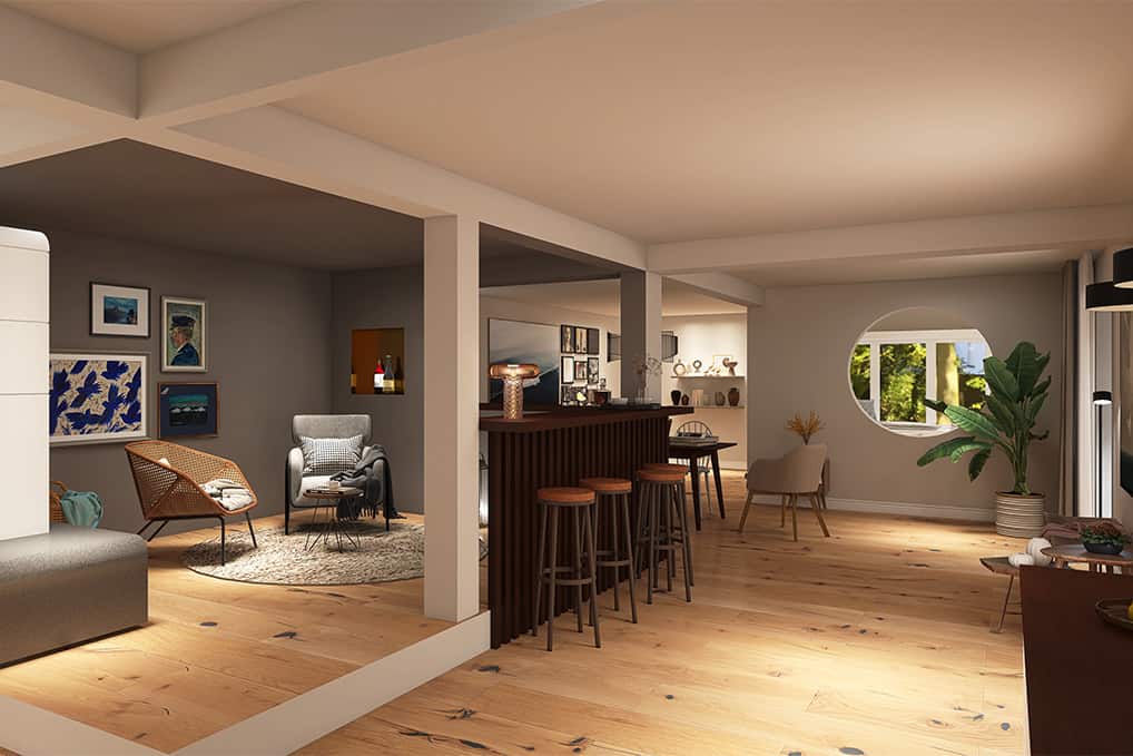 Plus - Interior Design | Planung und Visualisierung eines Cottage 9